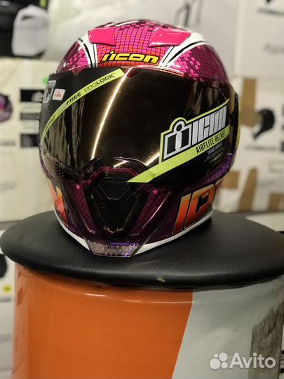 Мото шлем icon Airflite qarterflash