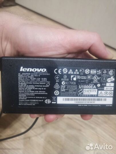 Зарядное устройство для ноутбука lenovo