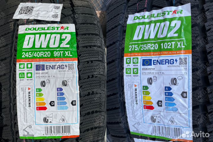 DoubleStar DW02 245/40 R20 и 275/35 R20 99T