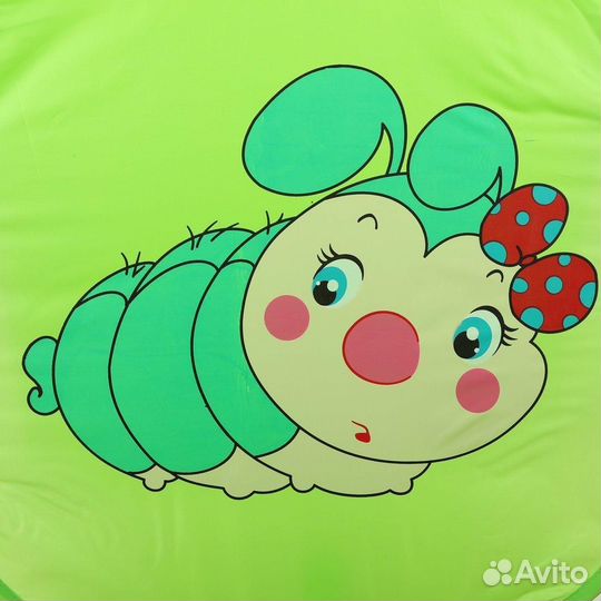 Корзина для хранения игрушек Гусеничка 45х45 см