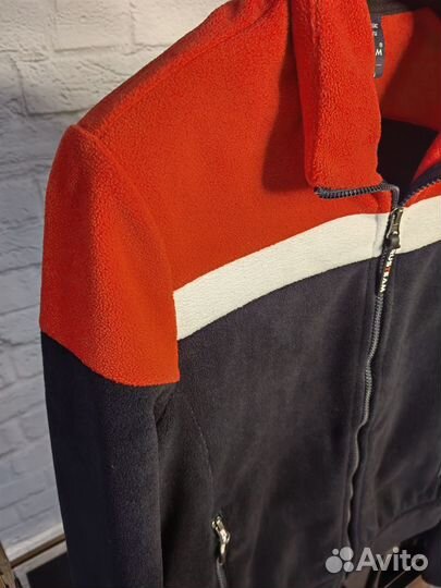 Спортивный теплый костюм флис