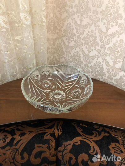 Хрустальные фужеры бокалы