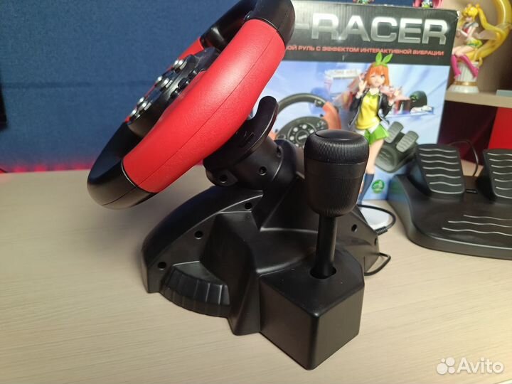 Игpовой руль Dialog GW-125VR E-Racer