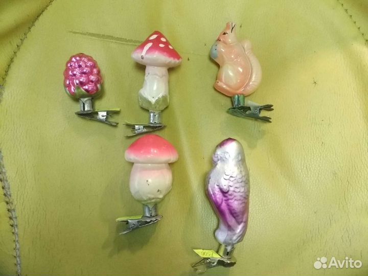 Елочные игрушки СССР
