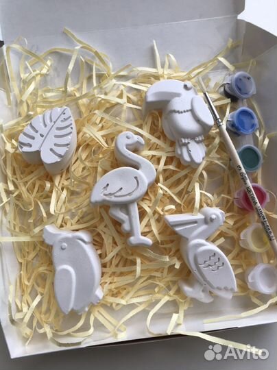 Фигурки для раскрашивания гипсовые