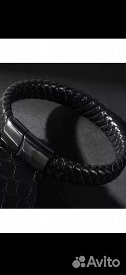 Браслет кожаный