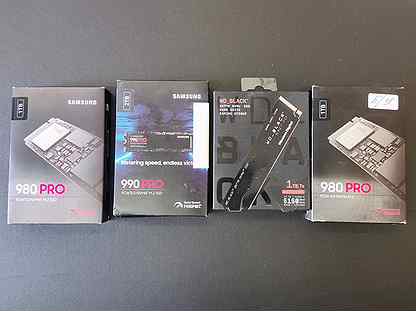 SSD m2: Samsung 980 pro, 990pro, Wd Black sn770