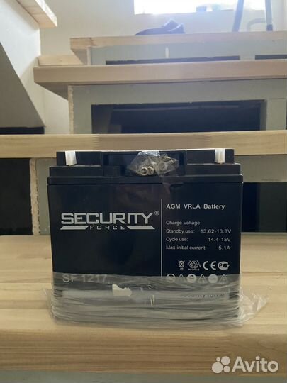 Аккумулятор Security Force SF 1217