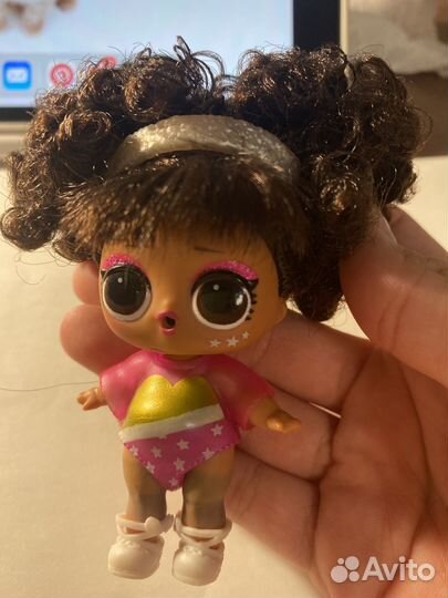 Кукла лол с волосами