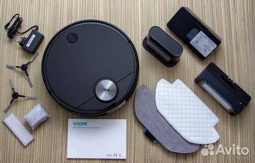 Робот-пылесос Xiaomi Viomi V3 Black Edition