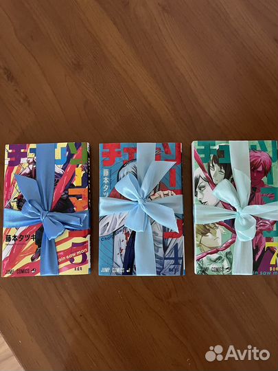 Манга Человек-бензопила на японском Chainsawman