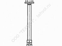 М 42х450 Болт фундаментный тип 6.1 с коническим ко