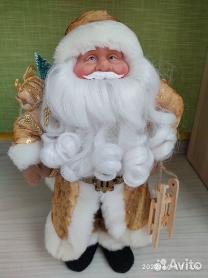 Дед мороз заводной, новый