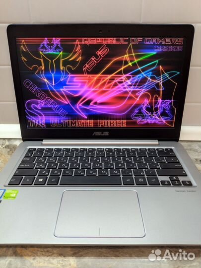 Игровой asus core i5-7gen-4ядра/Nvidia940mx/8/IPS