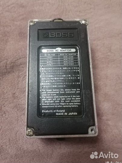 Гитарная педаль Boss Flanger BF-2 black label