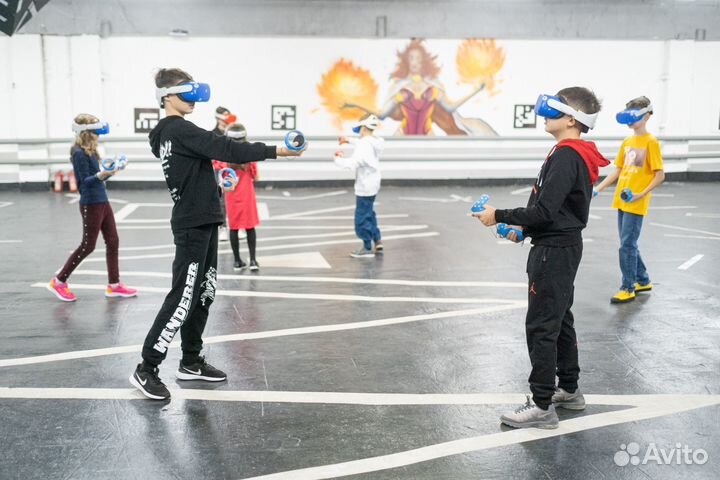 Детский день рождения парк виртуальной реальности