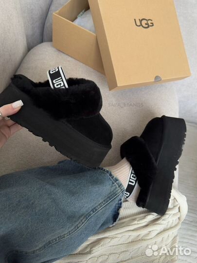 Меховые тапочки UGG