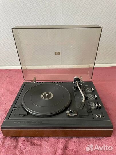 Электрофон Радиотехника Проигрыватель и Колонки