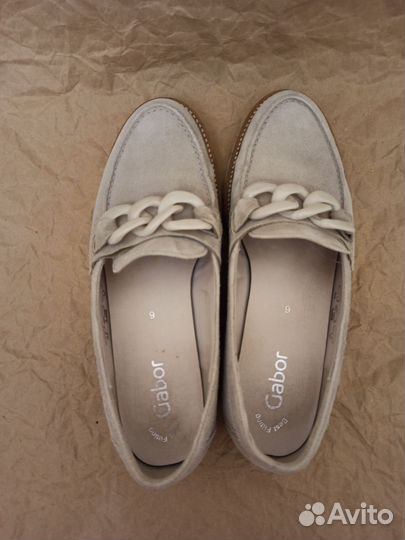 Лоферы женские 39 размер натуральная замша