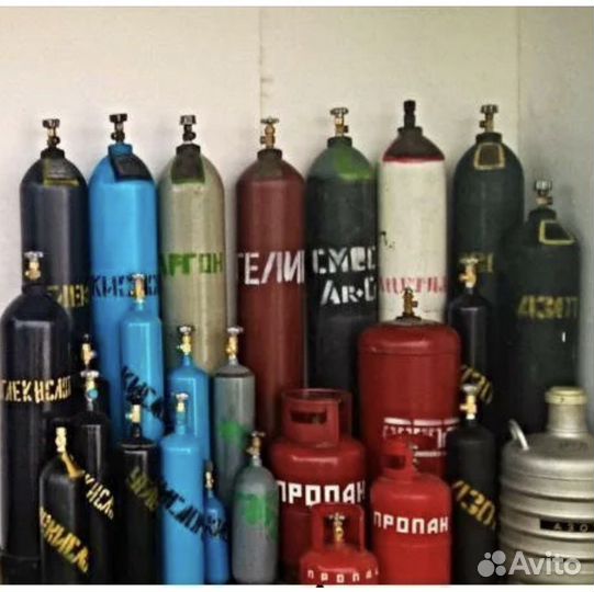 Баллоны: 50л, 40л, 20л, 10л
