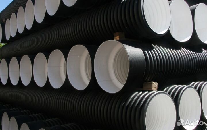 Труба в канаву на заезд