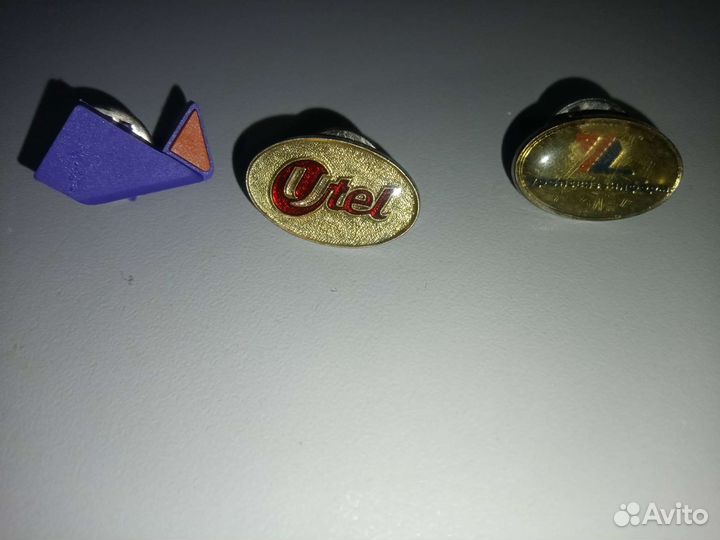 Значки Уралсвязьинформ, Utel, Ростелеком