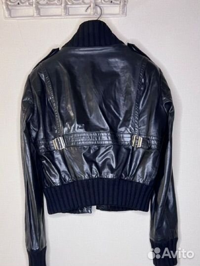 Кожаная куртка Gucci Madonna