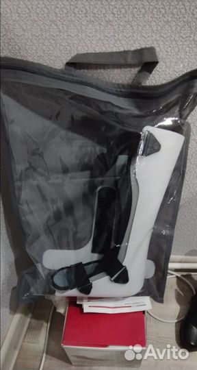 Деротационный сапожок при переломе шейки бедра