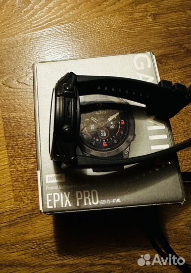 Часы garmin epix gen 2 pro sapphire 47mm titan