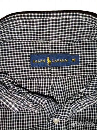 Рубашка Polo Ralph Lauren в квадратик, мужская