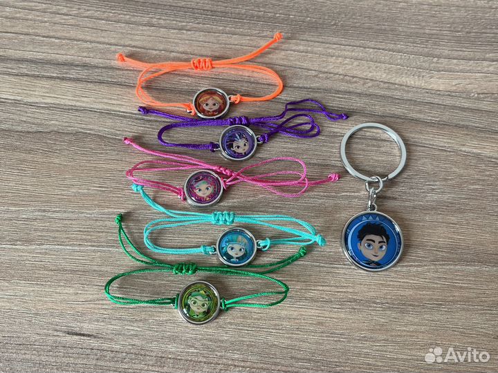Браслеты и брелок Сказочный патруль Sunlight
