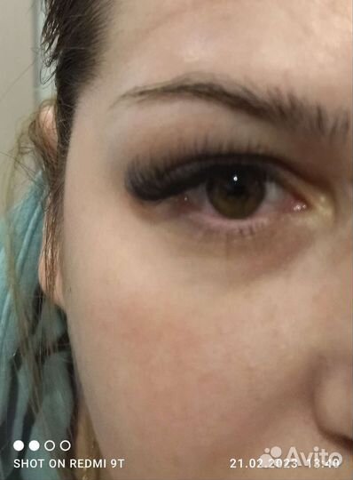 Наращивание ресниц с выездом на дом