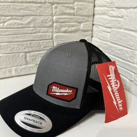 Milwaukee SnapBack кепка/ бейсболка черно/серая