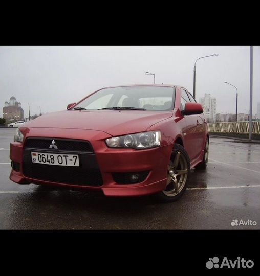 Обвес sport mitsubishi lancer 10
