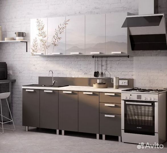 Кухня Алтай 2.0 м f02