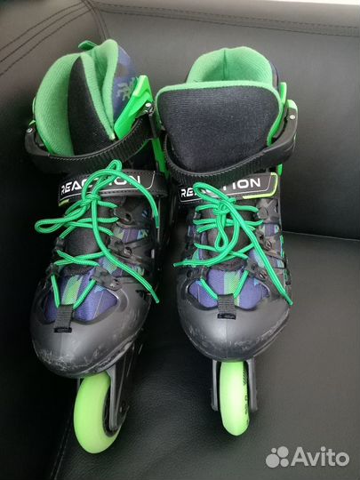 Ролики Reaction раздвижные, размер 36-39