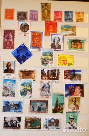 Марки Индии Непала Пакистана