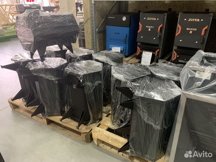 Печи буржуйки со склада