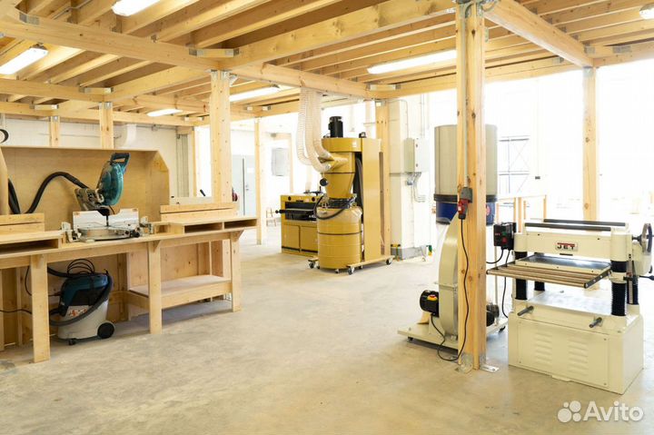 Аренда рабочих мест. Столярный коворкинг