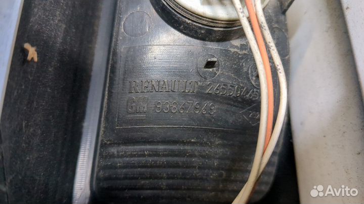 Фонарь (задний) Opel Vivaro, 2016