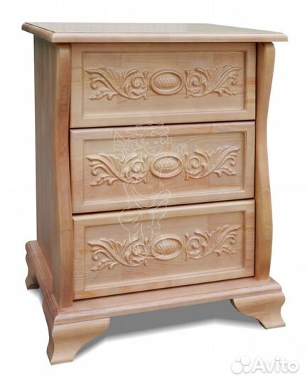 Тумба Дека-М с резьбой