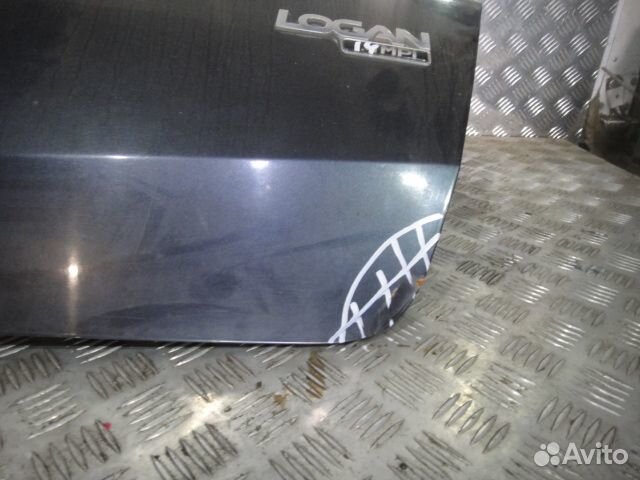 Крышка багажника Logan (04-10) б\у с дефектом (арт. 6001551125)