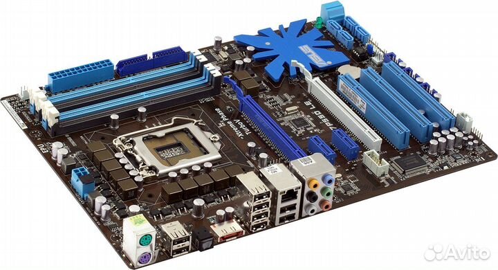 Материнская плата asus P7P55D LE LGA 1156