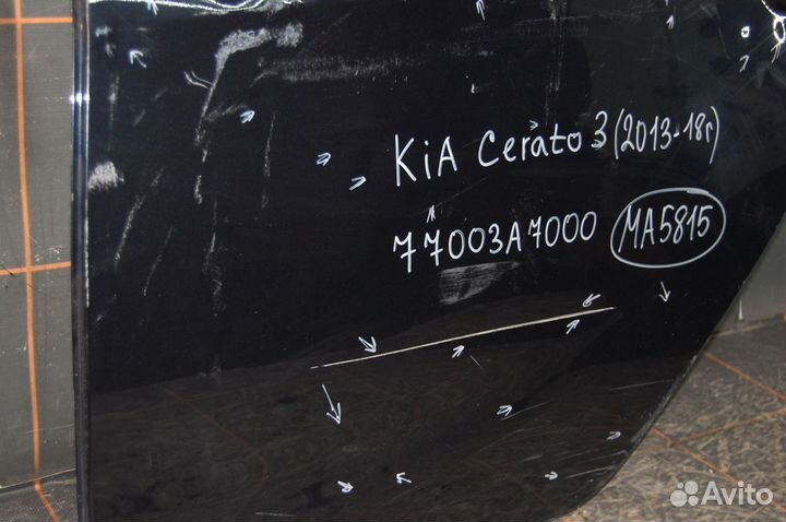 Дверь задняя левая - Kia Cerato 3