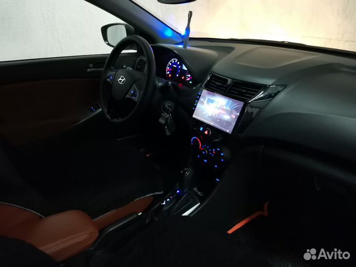 2din android 2/32 GB Салярис с Черной рамкой