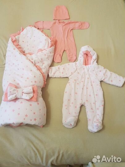 Конверт на выписку для девочки