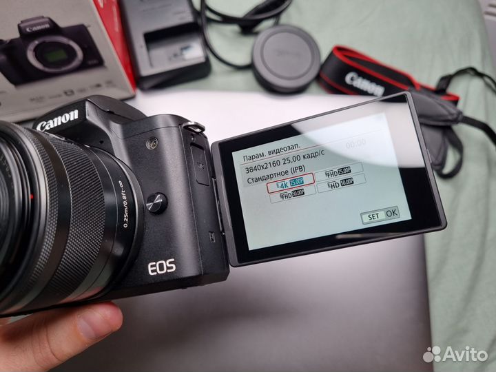 Canon m50 + 15-45 is STM