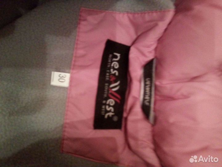 Пуховик детский новый 116