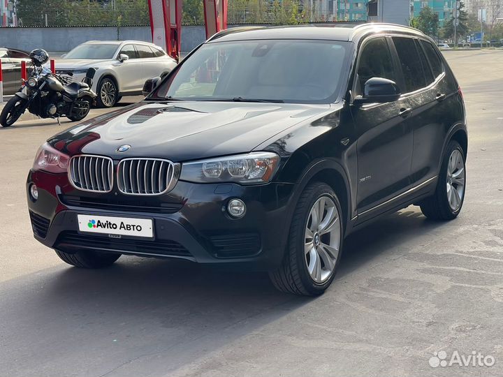 BMW X3 2.0 AT, 2016, 178 000 км