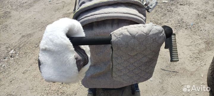 Детские санки коляска ника